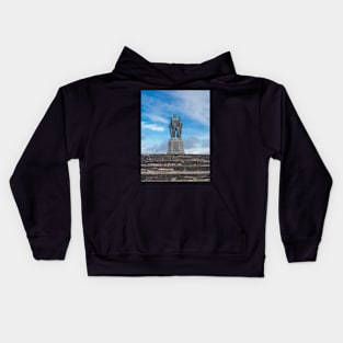 Commando Memorial in Spean Bridge Scotland Kids Hoodie